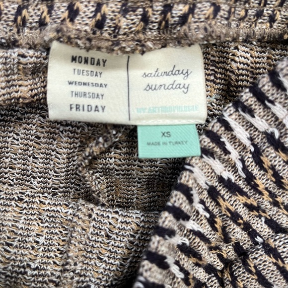Anthropologie Saturday Sunday Mary
Jacquard Chevron Knit Joggers Size XS - Picture 8 of 11